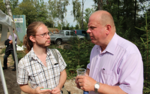 Vi ställde några frågor till landsbygdsministern. Foto: Agneta Carlsson
